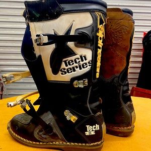Alpinestars gently used Motorcross riding Boots